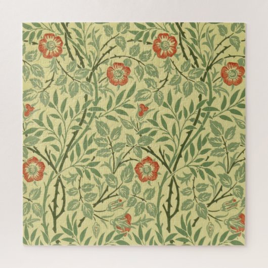 Sweet Briar Pattern (by William Morris) Puzzle (Vertikal)
