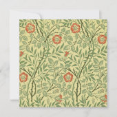 Sweet Briar Pattern (von William Morris) Karte (Vorderseite)