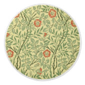 Sweet Briar Pattern (von William Morris) Keramikknauf (Vorderseite)