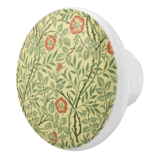 Sweet Briar Pattern (von William Morris) Keramikknauf (Rechts)