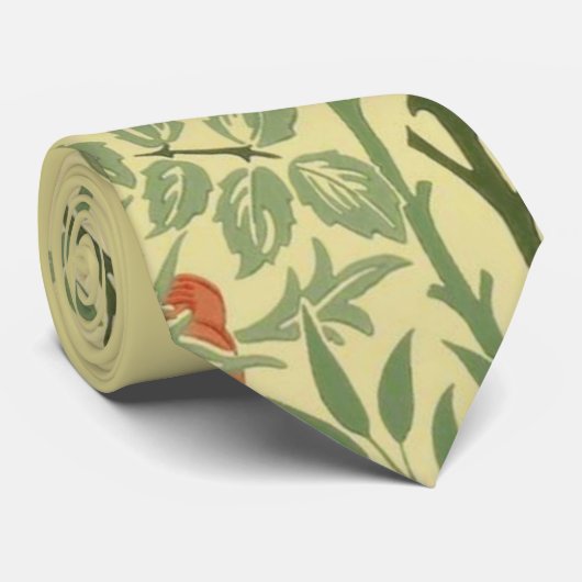 Sweet Briar Pattern (von William Morris) Krawatte (Gerollt)