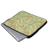 Sweet Briar Pattern (von William Morris) Laptopschutzhülle (Vorne Knopf)