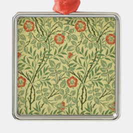 Sweet Briar Pattern (von William Morris) Ornament Aus Metall