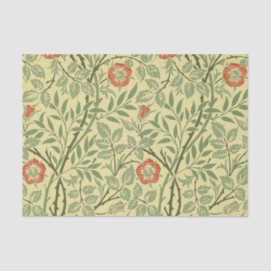 Sweet Briar Pattern (von William Morris) Seidenpapier (Vorderseite)