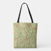 Sweet Briar Pattern (von William Morris) Tasche (Rückseite)