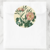 Sweet Briar Rose Runder Aufkleber (Tasche)