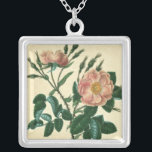 Sweet Briar Rose Versilberte Kette<br><div class="desc">floral</div>