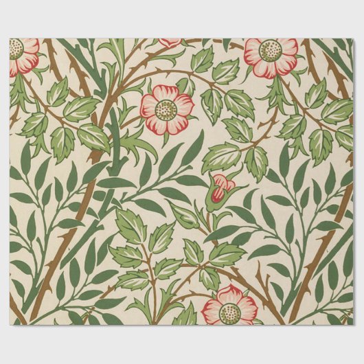 Sweet Briar William Morris Geschenkpapier (Flach)