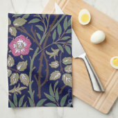 Sweet Briar, William Morris Geschirrtuch (Viertel Falte)