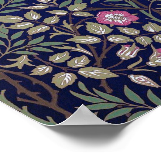 Sweet Briar, William Morris Poster (Ecke)