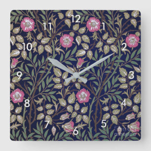 Sweet Briar, William Morris Quadratische Wanduhr