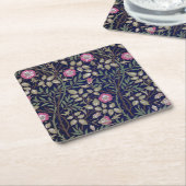 Sweet Briar, William Morris Rechteckiger Pappuntersetzer (angewinkelt)