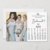 Sweet Bridesmaid Proposal Invitation Einladung (Vorderseite)