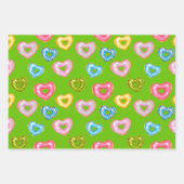 Sweet & Bright Donuts Donuts Serie Design 1 Geschenkpapier Set (Vorderseite 2)