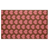 Sweet Bright Funny Mit Monogramm Hearts Muster Stoff (Fat Quarter (45,7 x 55,9 cm))