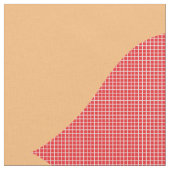 Sweet Bright Red Heart Pattern Stoff (Nahaufnahme)