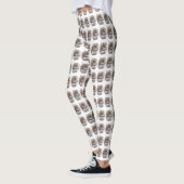 Sweet Brown and White Squirrel Animal Leggings (Links)