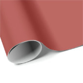 Sweet Brown Solid Color Geschenkpapier (Rolleneckpunkt)