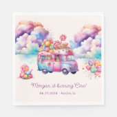 Sweet Budget CandyLane Kid's Geburtstag Serviette (Vorderseite)