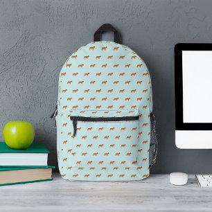 Sweet Bulldogs Muster Personalisiert Bedruckter Rucksack