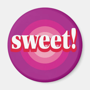 Sweet Bull's-Eye- Magnet