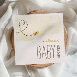 Sweet Bumble Bee Baby Dusche Napkins Serviette