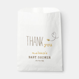 Sweet Bumble Bee Vielen Dank Baby Shower Gefallen  Geschenktütchen