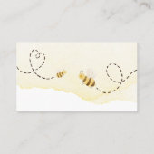 Sweet Bumble Bee Wie groß ist Mommys Bly Game Card Platzkarte (Rückseite)