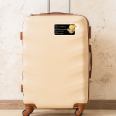 Sweet Bumblebee Luggage ID Aufkleber