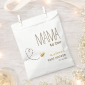 Sweet Bumblebee Mama zu Baby Dusche Gefallen Beute Geschenktütchen (Ausgeschnitten)
