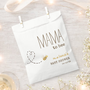 Sweet Bumblebee Mama zu Baby Dusche Gefallen Beute Geschenktütchen
