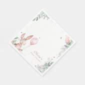 Sweet-Bunny-Baby-Dusche Serviette (Ecke)