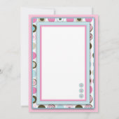 Sweet Bunny Card 2 Einladung (Rückseite)