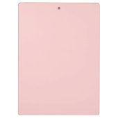 Sweet Bunny & Hearts Seamless Pattern – Cute Pink Klemmbrett (Rückseite)