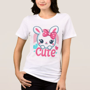 "Sweet Bunny Liebe Top" Tri-Blend Shirt