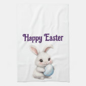 Sweet Bunny mit Ei Küchentuch (Vertikal)