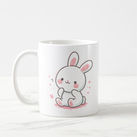 Sweet Bunny mit Woodland Whimsy Kaffeetasse (Links)