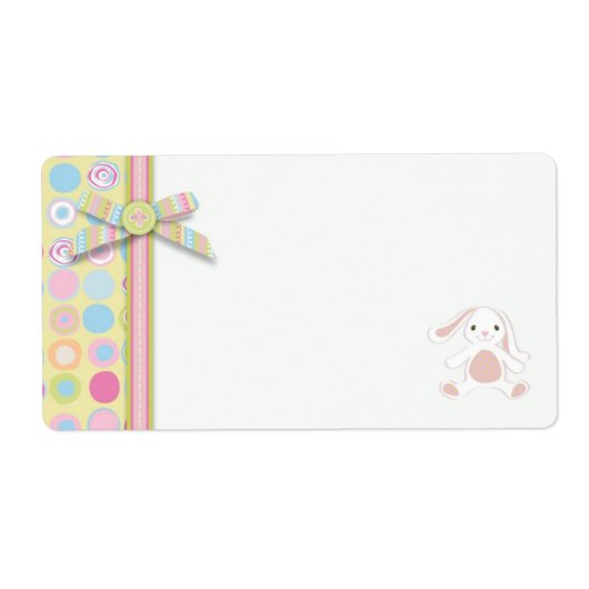 Sweet Bunny Name Tag (Vorne)