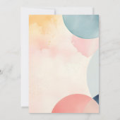 Sweet Bunny Osterbrunch & Eierjagd Einladung (Rückseite)