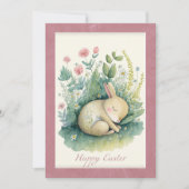 Sweet Bunny Ostercard Feiertagskarte (Vorderseite)