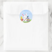 Sweet Bunny Paint Oaster Eggs Stickers (Tasche)