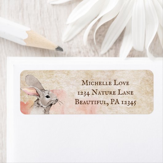 Sweet Bunny Rabbit-Adresse (Insitu)