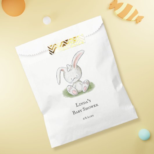 Sweet Bunny Rabbit Babydusche Geschenktütchen