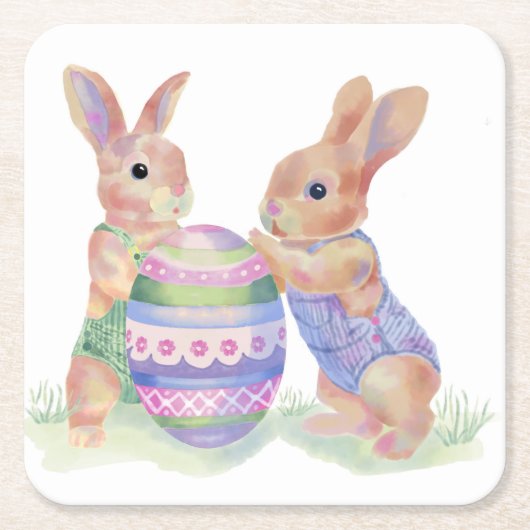 Sweet Bunny Untersetzer (Vorderseite)