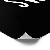 Sweet Buns Funny Baking Puppe Dark BG Poster (Ecke)