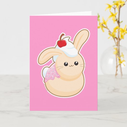 Sweet Buns Karte (Gelbe Blume)