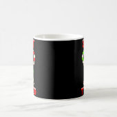 Sweet But Twisted Funny Christmas Candy Cane Xmas Kaffeetasse (Mittel)