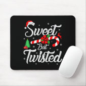 Sweet But Twisted Funny Christmas Candy Cane Xmas Mousepad (Mit Mouse)