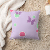 sweet butterflies and polka dots kissen (Decke)