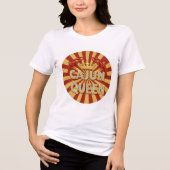 Sweet Cajun Queen Crawfish T-Shirt! 🧡 🌟 Tri-Blend Shirt (Vorderseite)